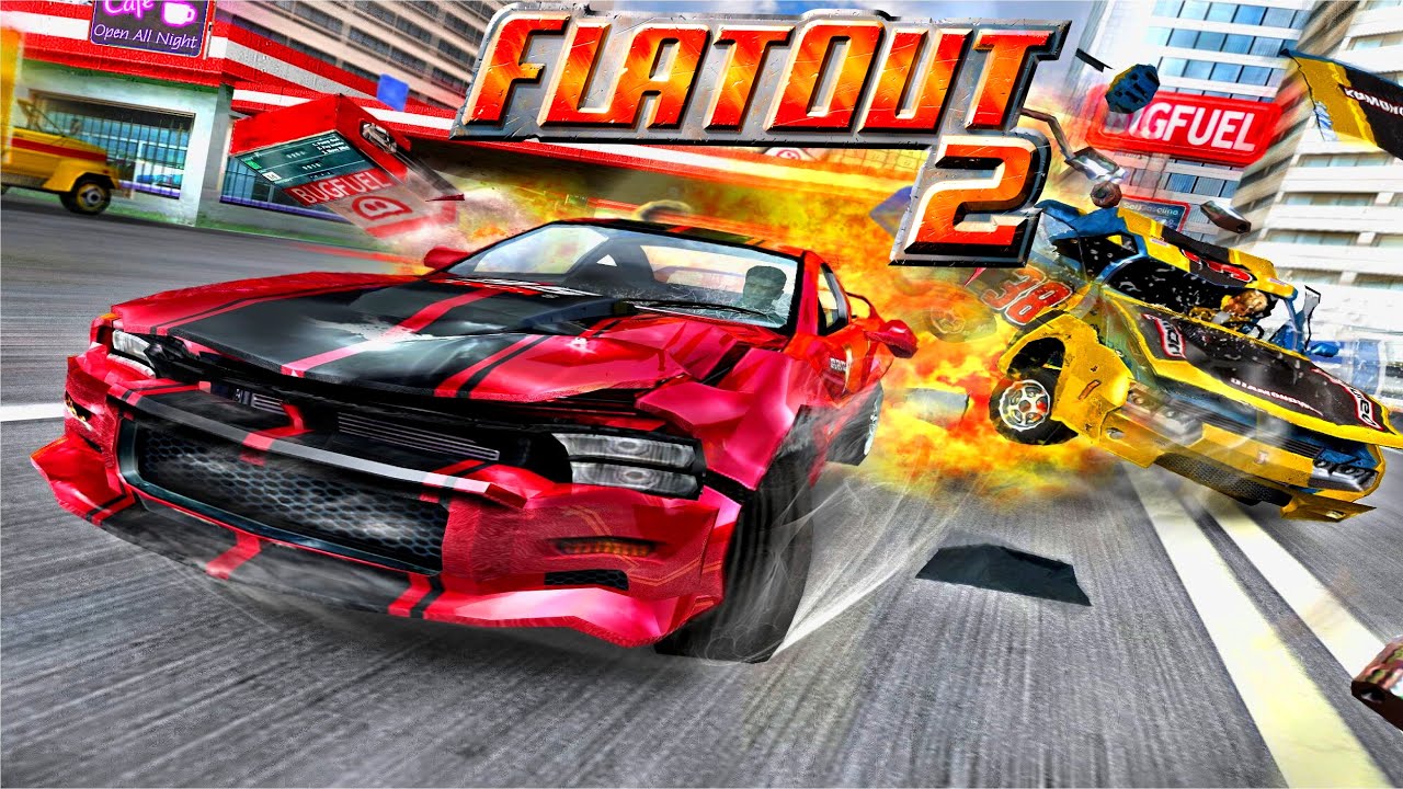 Гонки на выживание - FlatOut 2 - Обогнали всех соперников | CrossoutLovers  | Дзен