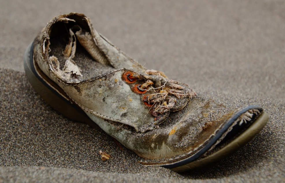 Ботинок вышел из строя