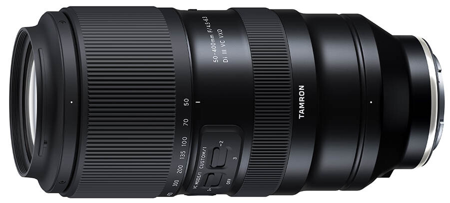 Tamron 50–400mm F4.5–6.3 Di III VC VXD (модель A067)