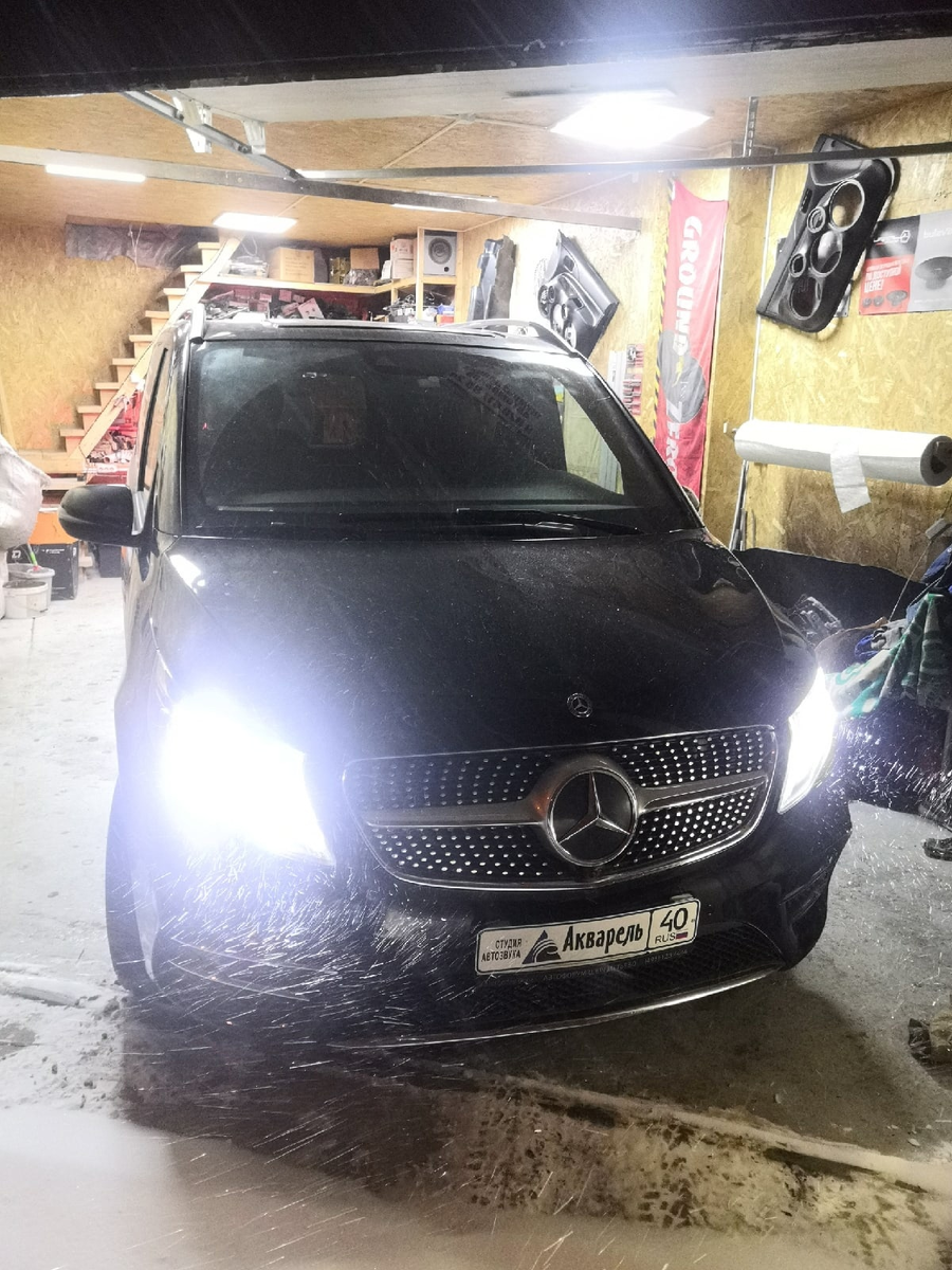 Автозвук в Mersedes V-Class (W447) – когда было спорно, а стало хорошо |  ButiCar АвтоЗвук | Дзен