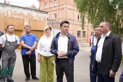    Губернатор Московской области Андрей Воробьев в ходе оперативного собрания по ЧП в Сергиевом Посаде © Пресс-служба Губернатора и Правительства Московской области