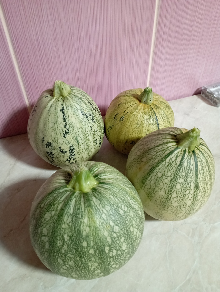Кабачки - мячики