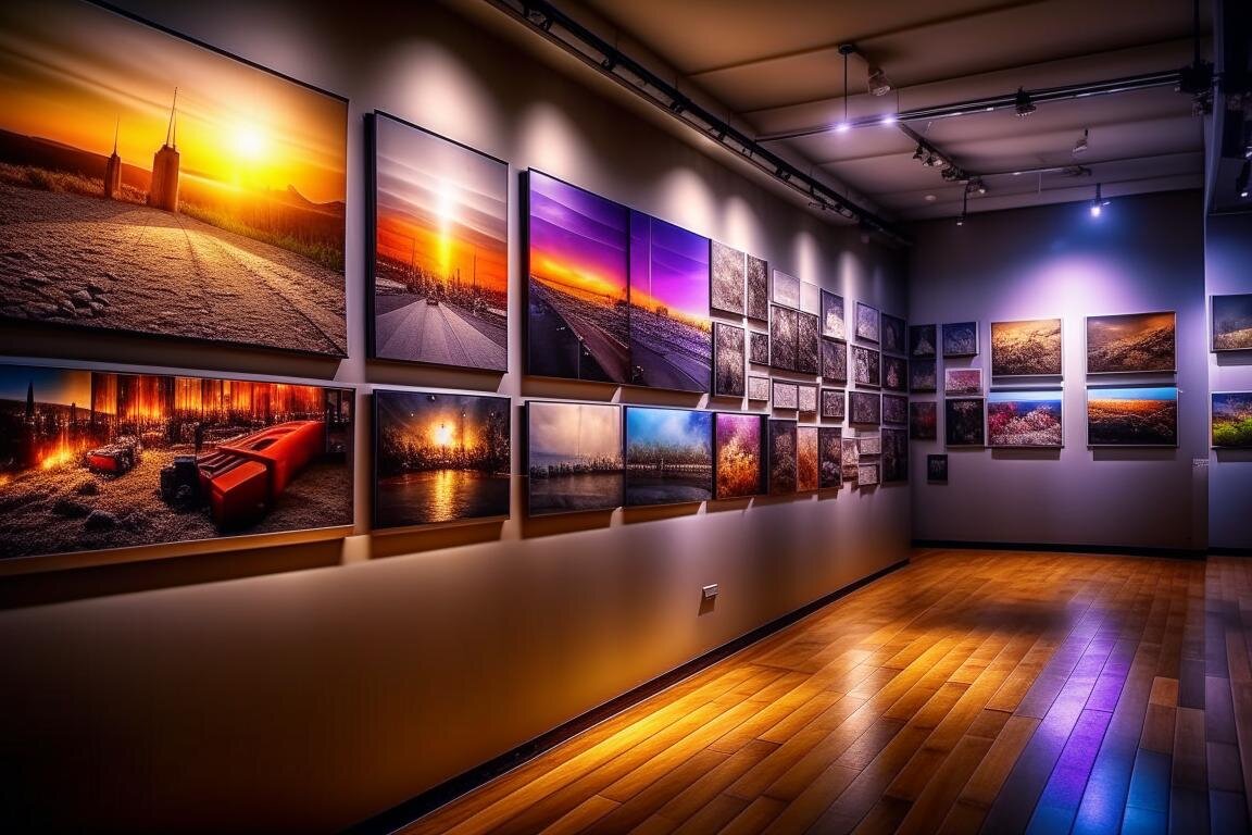 Выставки современного искусства и фотографии