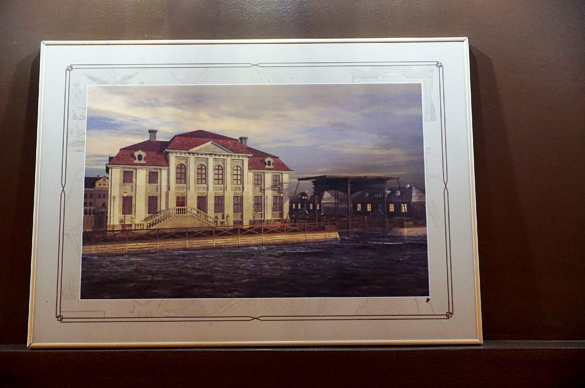 Зимний дворец Петра I . Проект архитектора   Маттарнови. Фото автора.