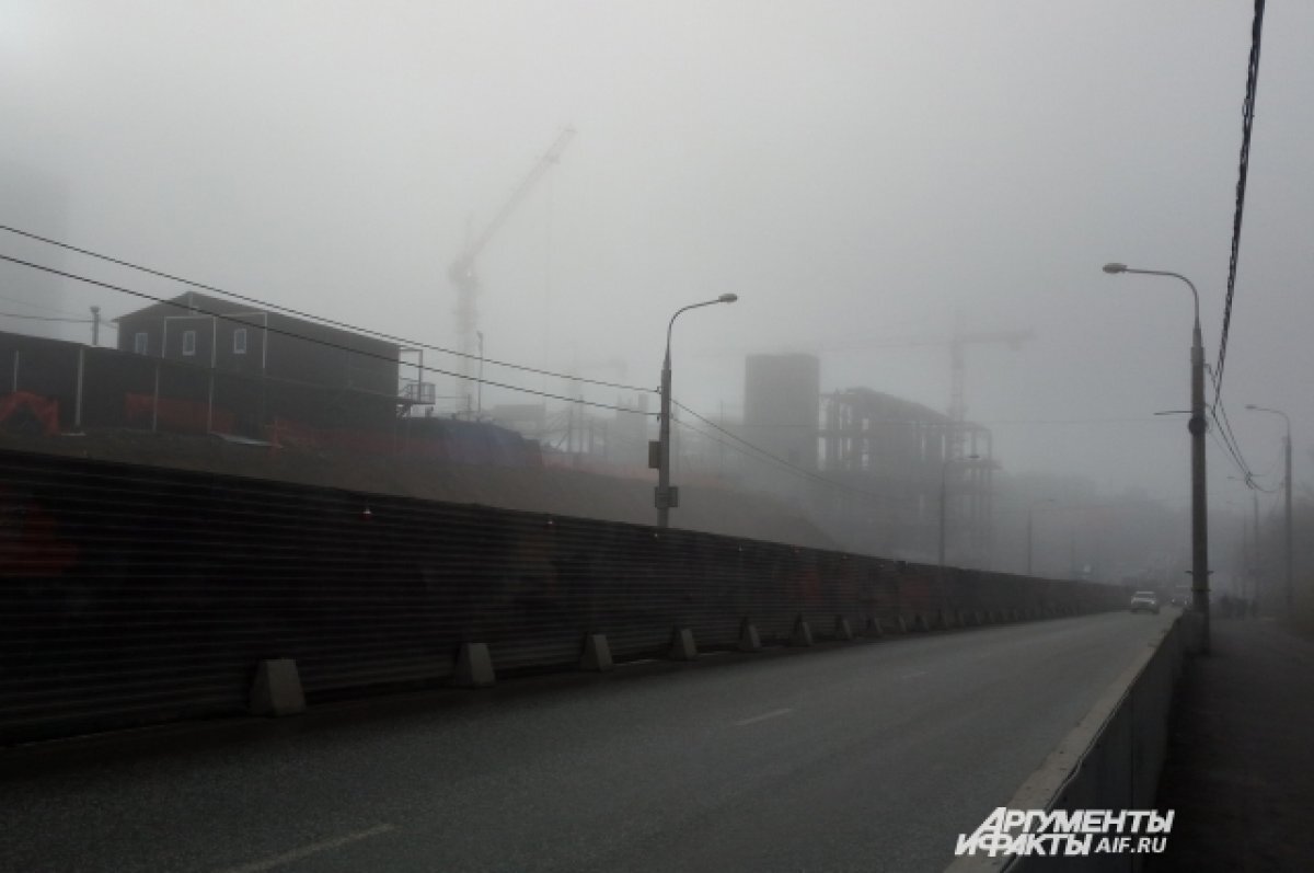    Туман накроет Пермский край ночью и утром 3 сентября
