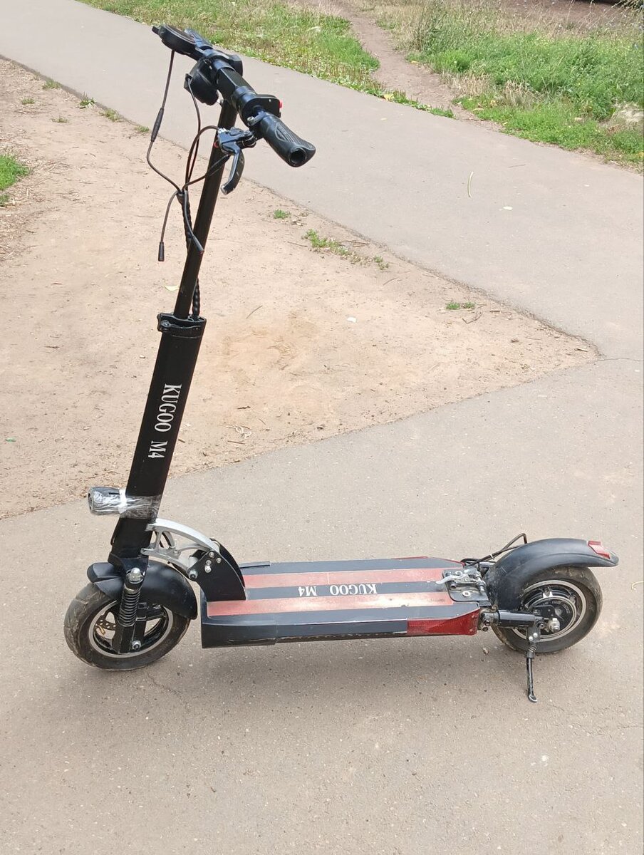 Kugoo M4 c пробегом 4000+км