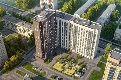    В столичном районе Хорошево-Мневники стартовало возведение дома по программе реновации © Департамент строительства Москвы