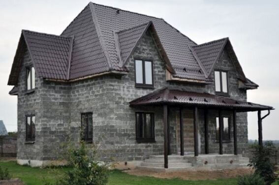 Дом из деревобетона