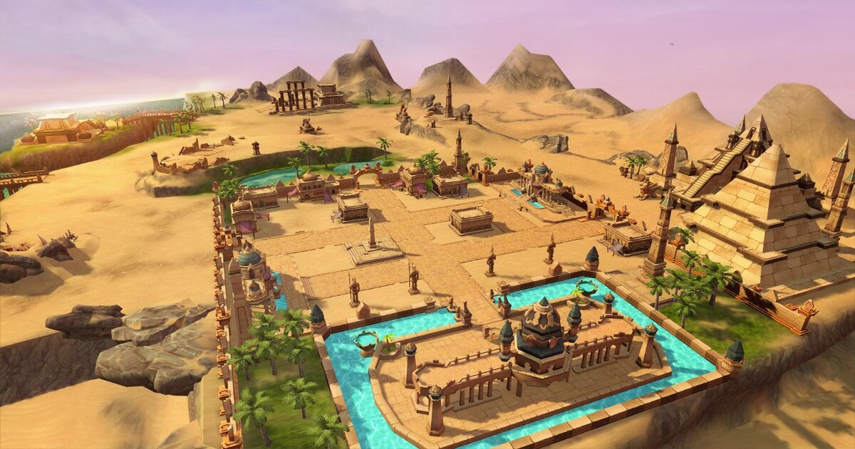 Город Моррок из игры Рагнарок М: Вечная Любовь