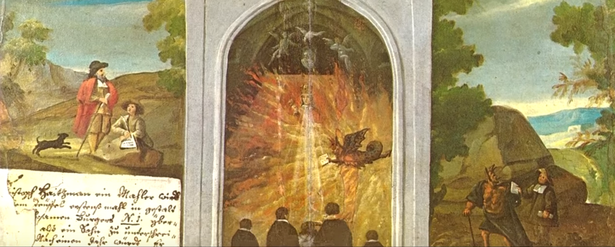 картина "Договор с дьяволом"