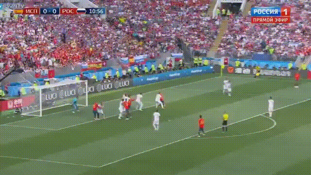 1:0. Сергей Игнашевич (автогол). 12 минута.