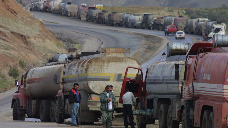 Опубликованы фото, доказывающие вину США в контрабанде нефти из Сирии |  Патриот | Дзен