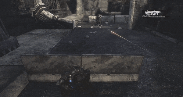 Core-геймплей первой Gears of War выглядел как-то так, и за 13 лет почти ничего не изменилось