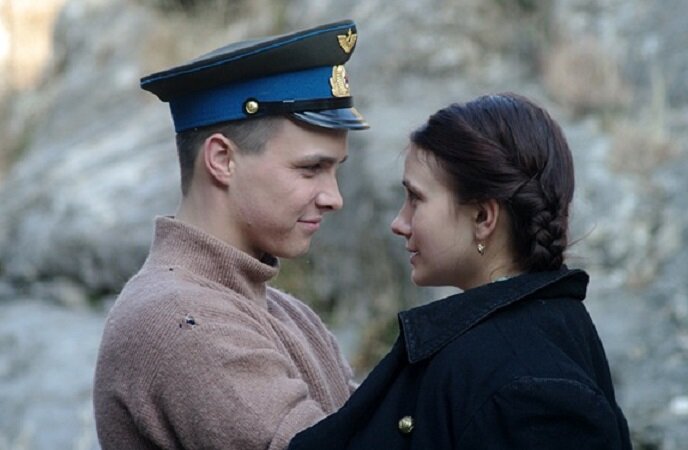 Кадр из фильма "Гагарин.Первый в космосе" 2013 г.