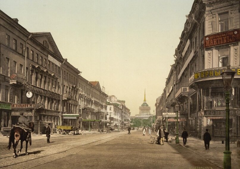 Гороховая улица в Санкт-Петербурге.