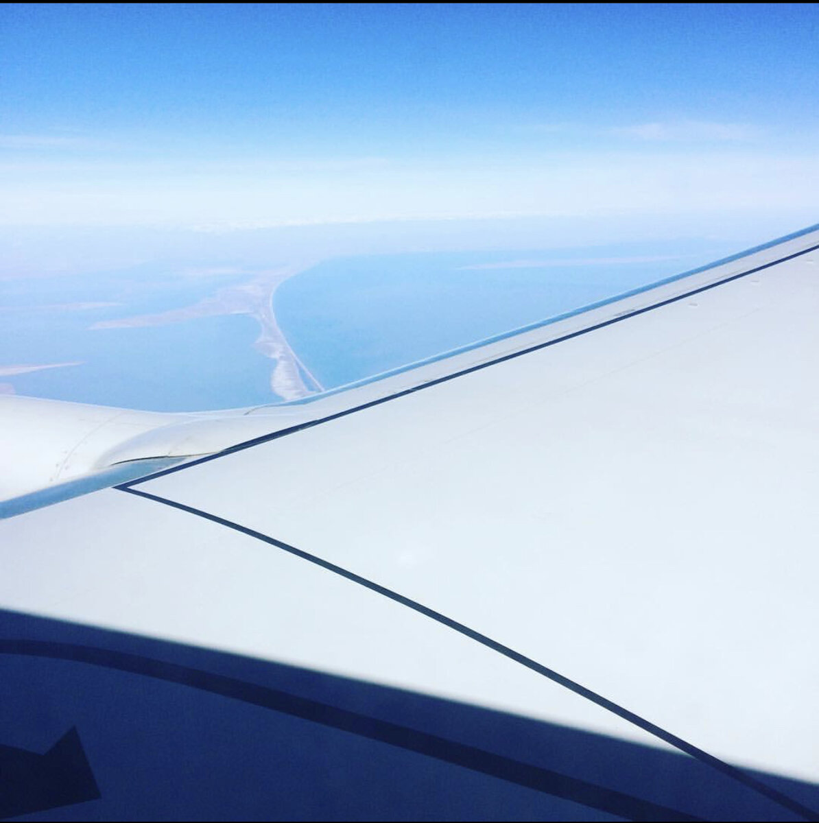 фотоархив, первый полёт на полуостров. 03.10.2017