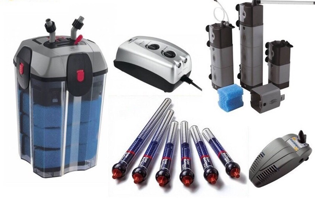 Аквариумное оборудование. Источник Яндекс.Картинки.