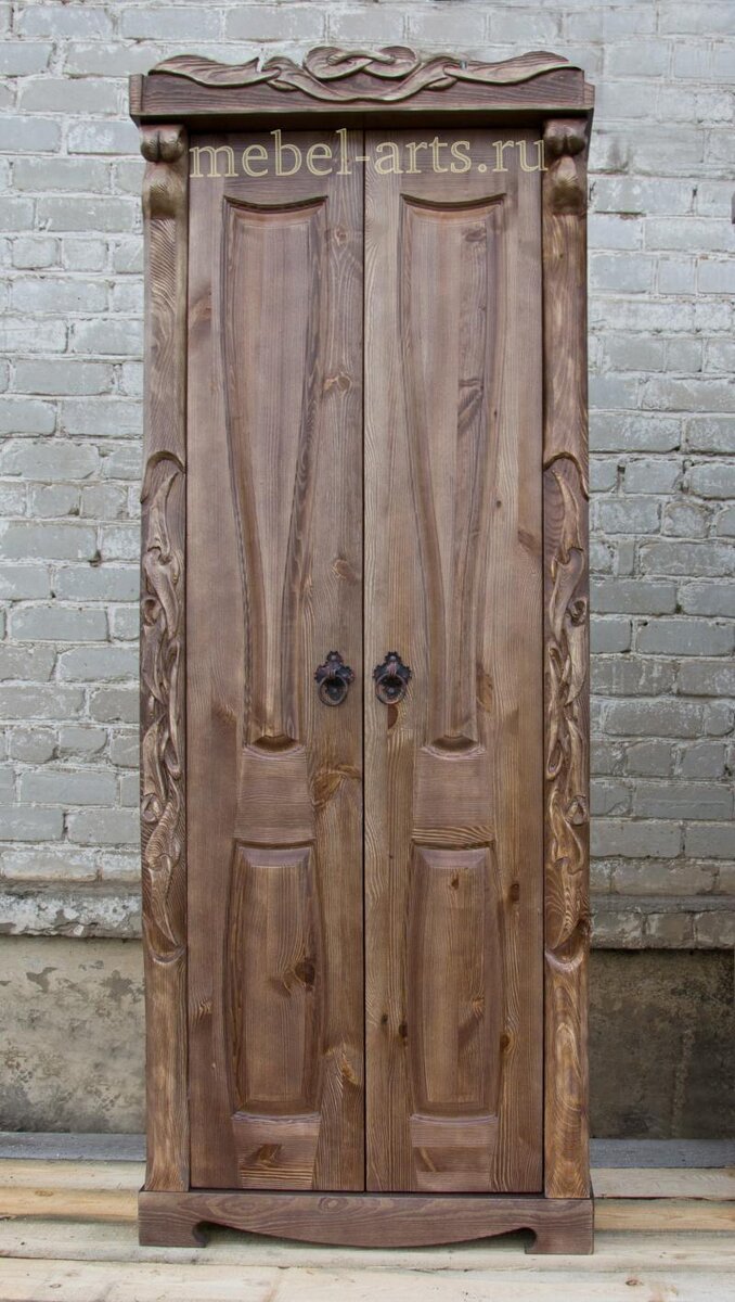 Резной шкаф - фасад