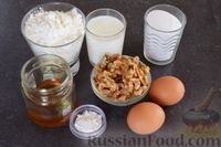  Пошаговый фото рецептМедовый пирог с орехами, на кефире