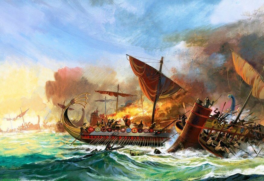 Родосские корабли боялись, как огня. И это не преувеличение. 