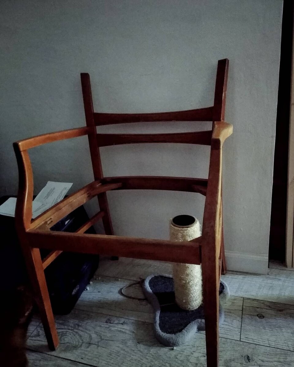 Так выглядел стул "до"