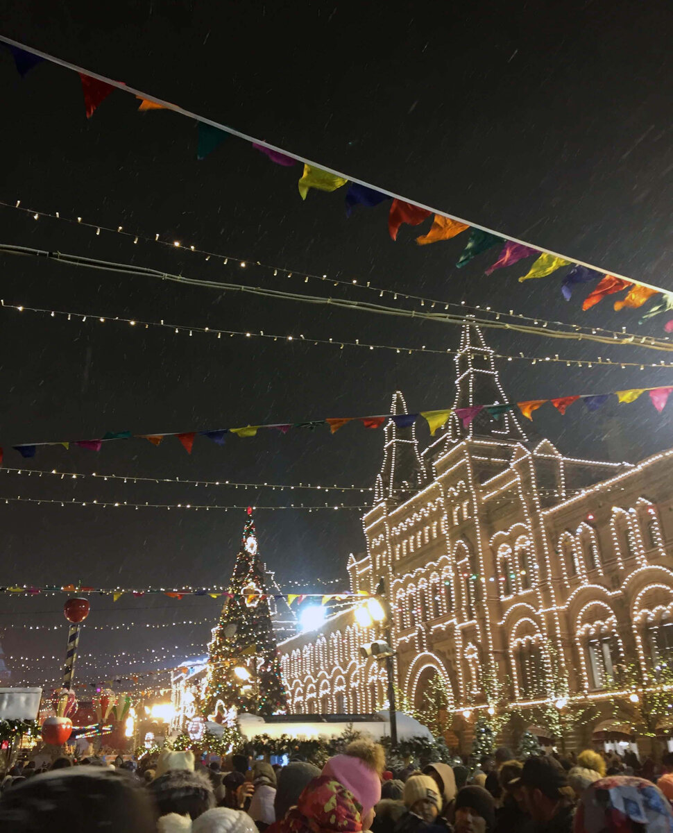 Рождественские ярмарки в Москве