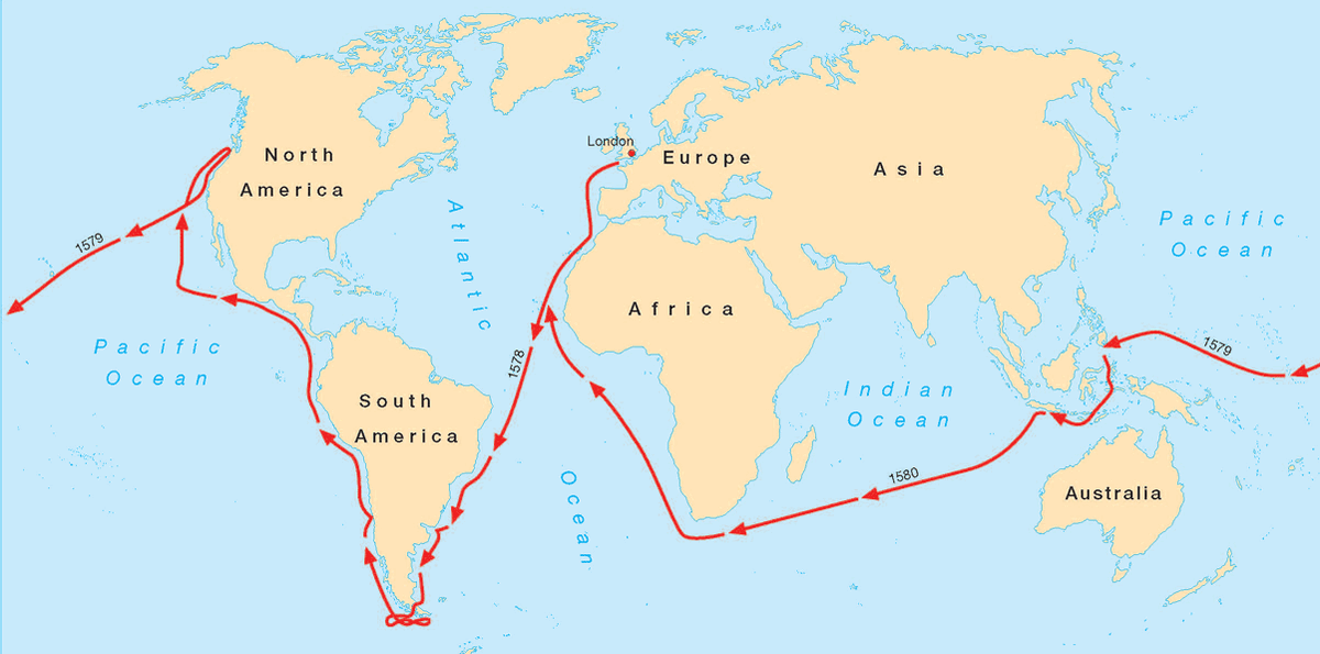 Начал путешествие с Лондона. Закончил там же..