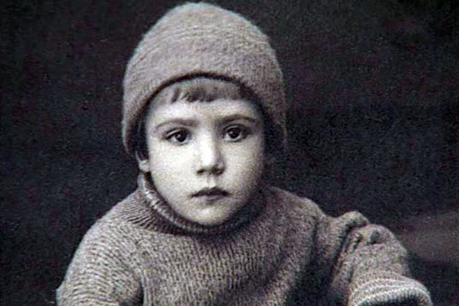 Юрий Никулин в детстве. 