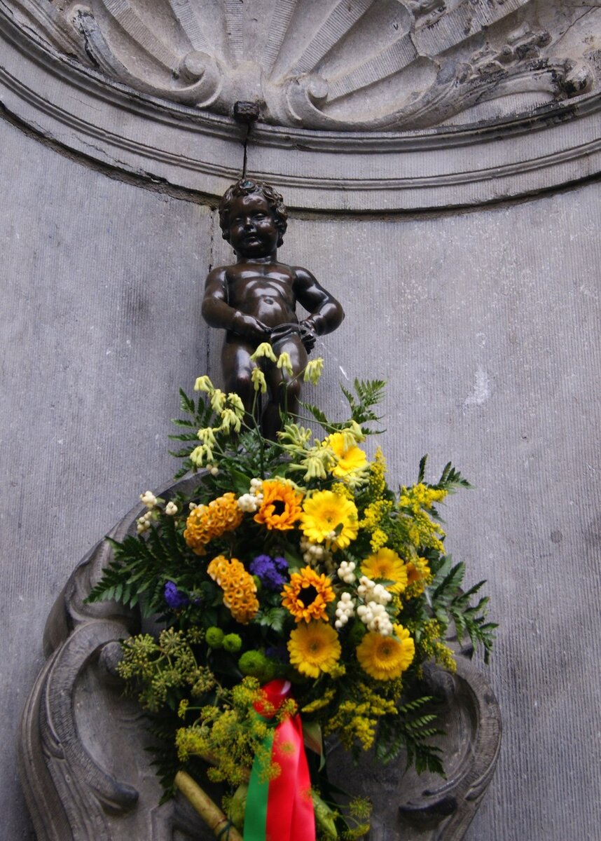 Писающий мальчик, Брюссель, Бельгия