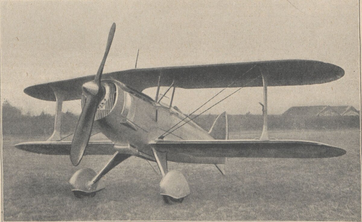 Истребитель Blériot-SPAD S.510. Фото: журнал L'Aérophile, январь 1938