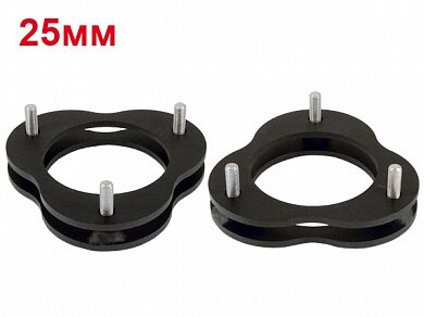 Передние проставки на РАВ4 высотой 25 мм. 