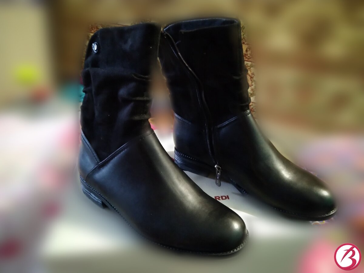 Вот такие ботинки я купила