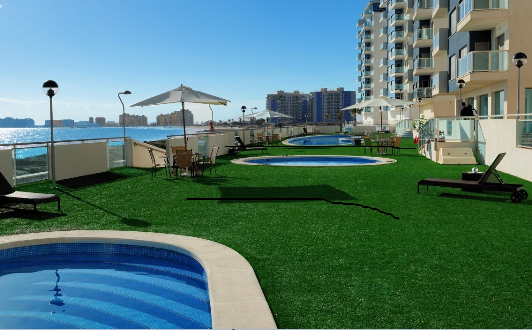 Апартаменты на первой линии моря