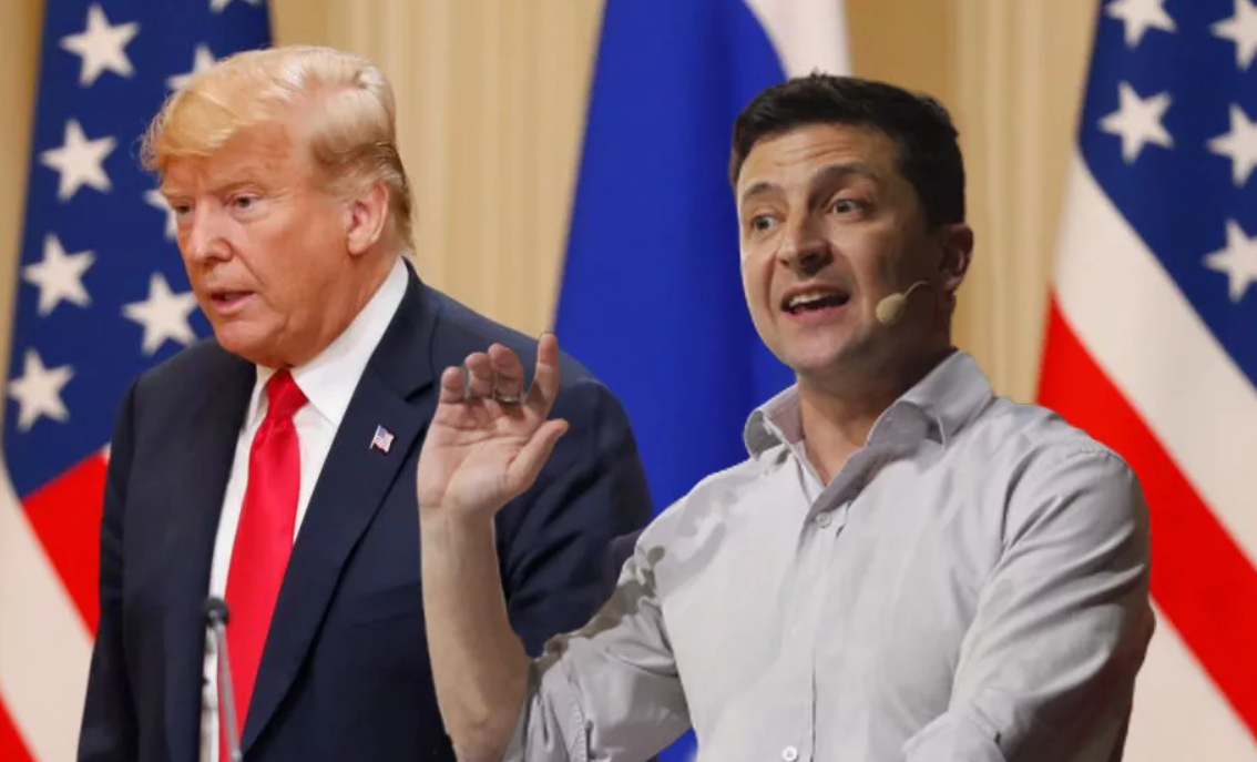 Встреча украинского и американского президентов