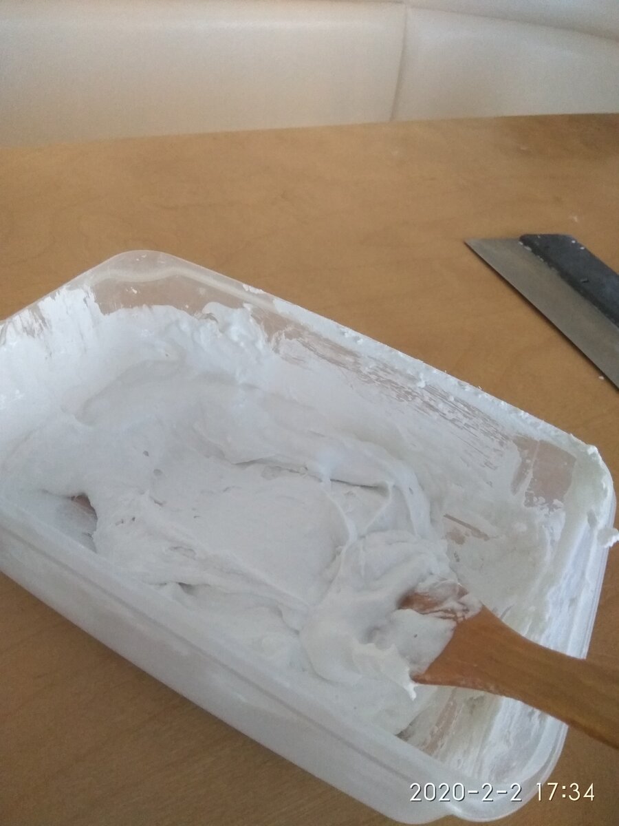 Готовая шпатлевка