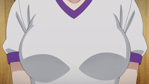 ГИФ'ка из аниме: подготовка к бассейну.