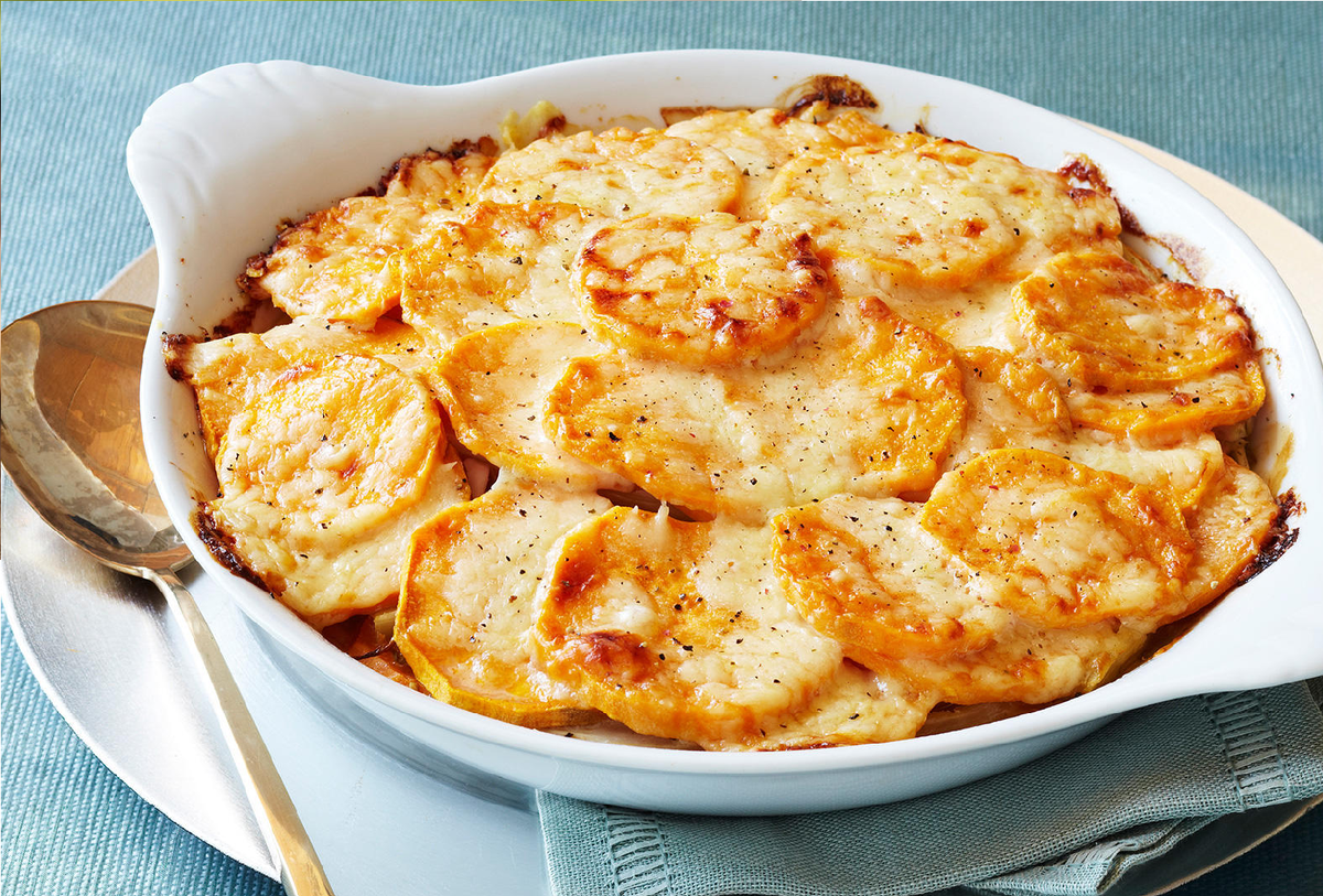 Картофельный гратен