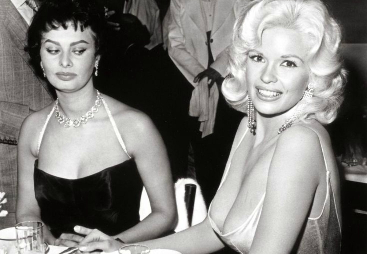 Софи Лорен и Джейн Мэнсфилд 