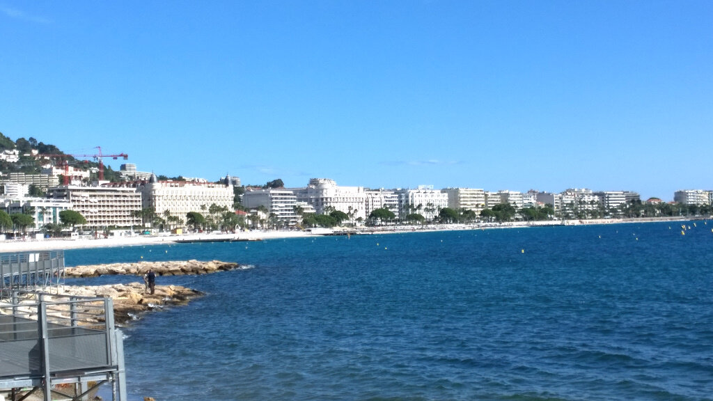 Канны. Вид со стороны порта