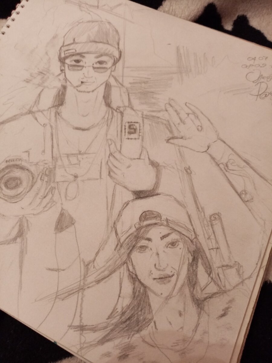 Военный эскиз 