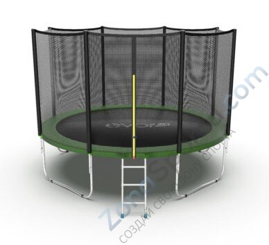 Батут Evo Jump External 12ft (Green)