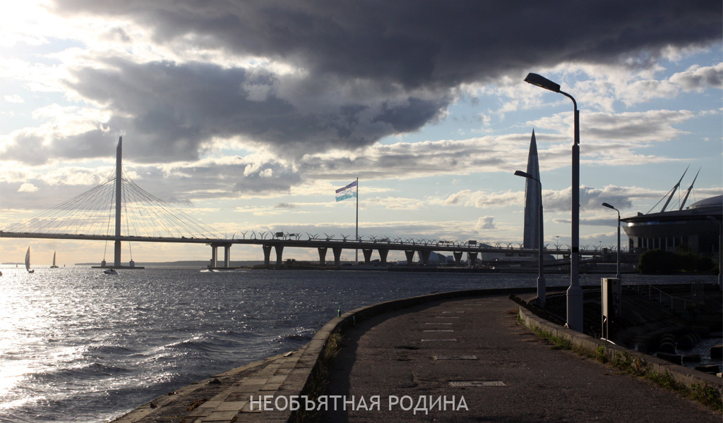 Виды на Лахта-центр, Вантовый мост ЗСД и на Зенит-Арену. Листайте галерею.