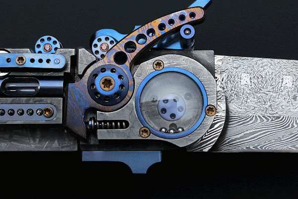 Антистресс-элемент под стеклом