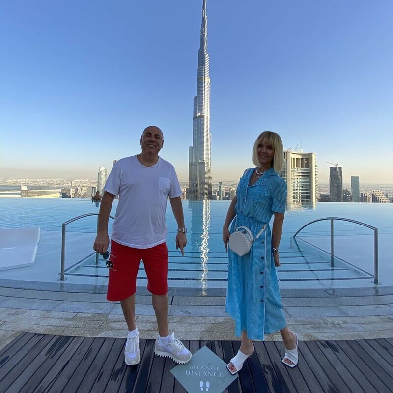 Валерия и Пригожин отдыхают в Дубае