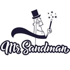 Логотип Mr Sandman