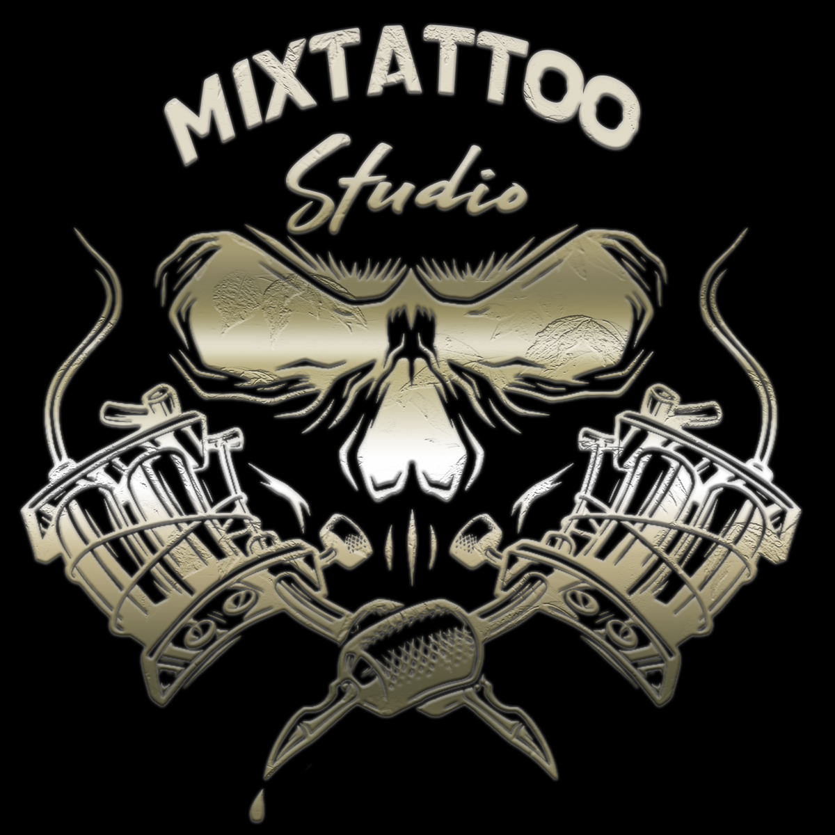 логотип моей домашней студии татуировки 