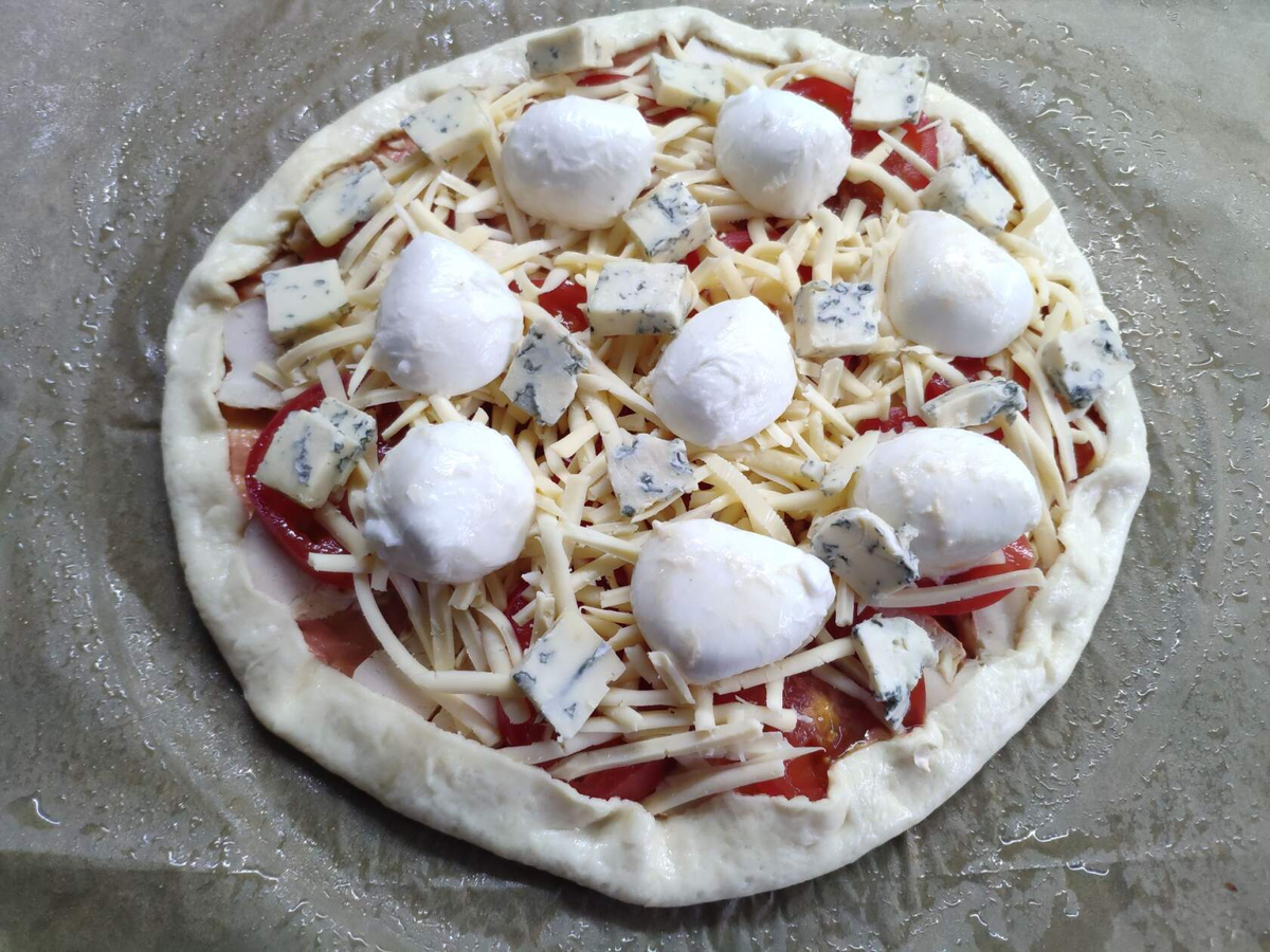хрустящая пицца на тонком тесте рецепт фото 68