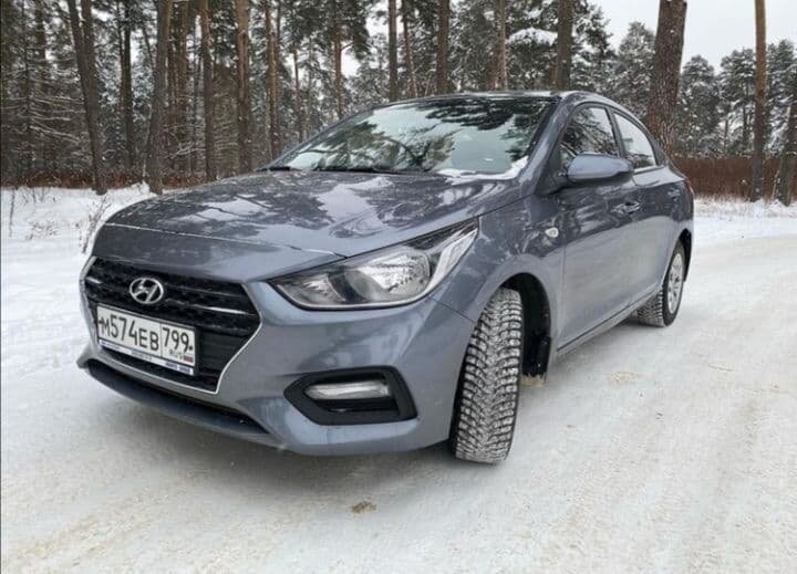 Hyundai Solaris 2018 года 