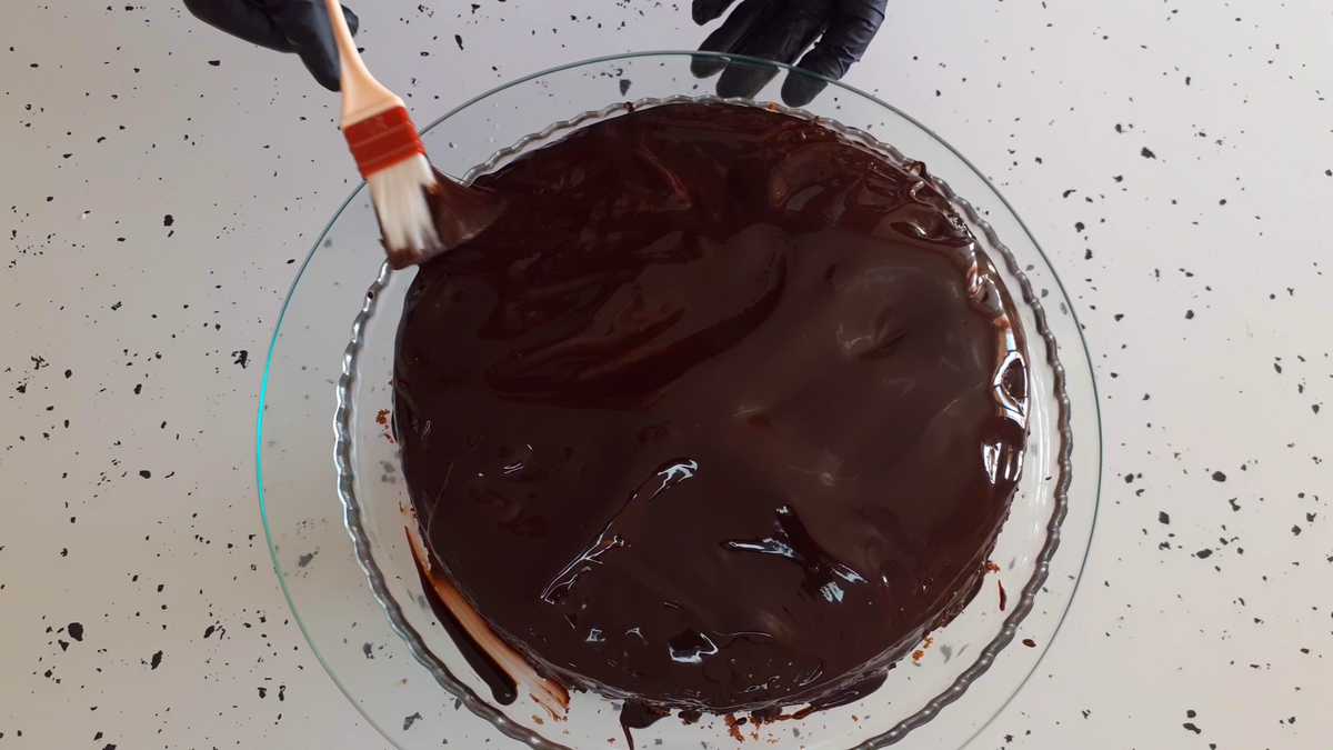 Шоколадный торт Франца Захера без соды и разрыхлителя. Внимание, очень много шоколада!
