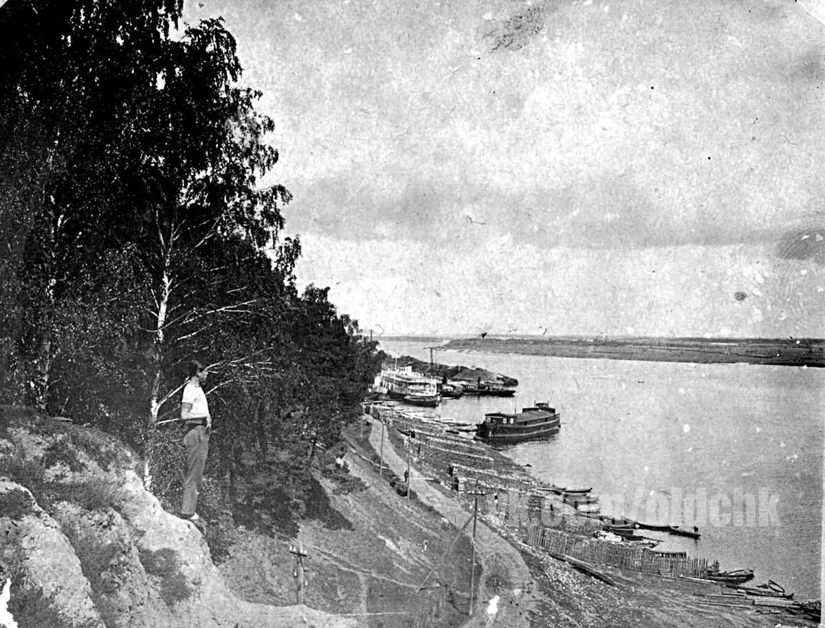 Василёвский затон и судоремонтные мастерские в 50-е годы